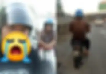 Miris, Akibat Anaknya Malas, Pemotor Ini Ke Rumah Sakit Biar Kesulitan Bernafas