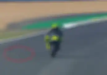  Rantai Terpental, Motor Valentino Rossi Menepi di Latihan Bebas (FP1) MotoGP Prancis