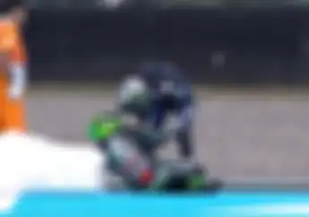 Insiden Sama Murid Valentino Rossi di MotoGP Prancis, Maverick Vinales Salahkan ini