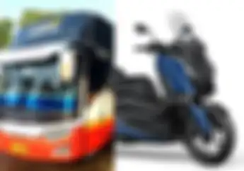 Gokil, Luasnya Bagasi Bus Super High Deck, Muat XMAX dan Moge