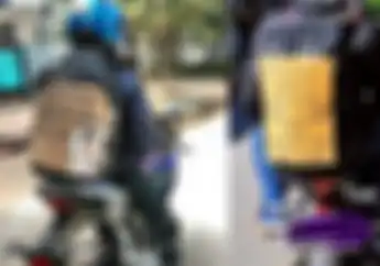 Kocak! Tingkah Para Pemotor Saat Perjalanan Mudik, Tulis Pesan Unik di Belakang Motor
