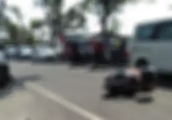 Jalur Sukoharjo Mencekam, Yamaha V-Ixion Lawan Honda Vario Hancur, Korban Menggantung di Motor