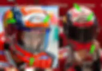 Bukan KYT, Ini Helm Yang Dipakai Dovizioso dan  Espargaro Saat FP MotoGP Catalunya 2019