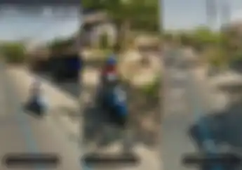 Main HP Sambil Mengendarai Motor, Pria Ini Kecelakaan, Ini Detik-Detik Jatuhnya Terekam Google Street View