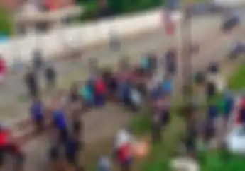 Honda Vario Hancur Berkeping Akibat Terobos Perlintasan Kereta Tanpa Palang Pintu 