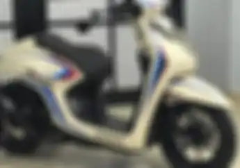 Padat Berisi, Honda Genio Dimodif Cafe Racer, Kaki-kaki Pakai Tapak Lebar