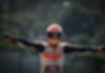 Marc Marquez Masih Raja Sachsenring, Rossi Kewalahan Lawan Muridnya Sendiri di MotoGP Jerman 2019