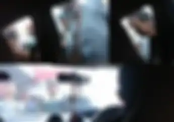 Biadab! Video Debt Collector Teriak-teriak Gedor  Pukul dan Lempar Mobil Mau ditarik Paksa, Akhir Ditahan Polisi