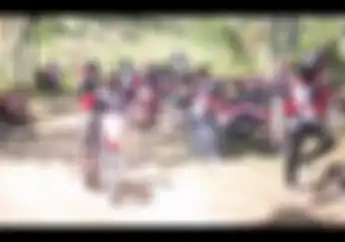 Seru Banget, Puluhan Jurnalis Main Trabasan di Semarang Ngegas Honda CRF150L