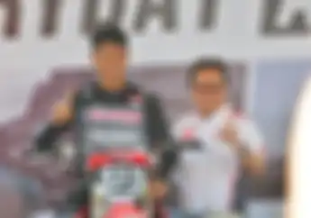 AHM Kembali Perkenalkan Skuad AHRT Motocross Kepada Komunitas Motor Honda di Semarang