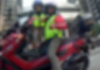 Ajak Anak Naik Yamaha NMAX dari Jambi ke Mekkah, Berapa Kali Lilik Gunawan Ganti Oli Motornya?