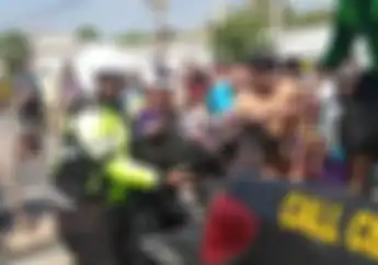 Tragis, Kaget Gara-gara Kambing Nyeberang Jalan, Pemotor Tewas Tertabrak Truk