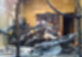 Pedih, 2 Moge dan 1 Motor Skutik Hangus Terbakar di Dalam Rumah Sekaligus Bengkel