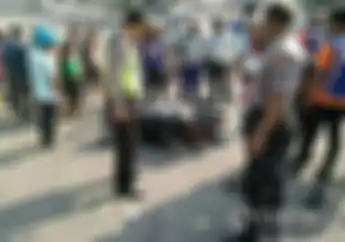 Miris, Hindari Motor di Depan, Suzuki APV Sapu Pemotor Dari Arah Berlawanan, Satu Keluarga Terkapar