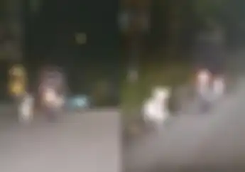 Tega Banget, Video Pemotor Ikat Anjing di Belakang Motor Nyaris Terseret, Dikecam Netizen
