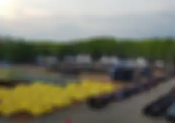 Waduh, Ada Apa Nih Kiram Park, Kalsel, Mendadak Diserbu Ribuan Bikers Yamaha?