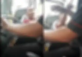 Jalan Mendadak Macet, Video Pengendara Yamaha NMAX Ngamuk Tantang Sopir Truk Duel, Mengaku Anggota TNI