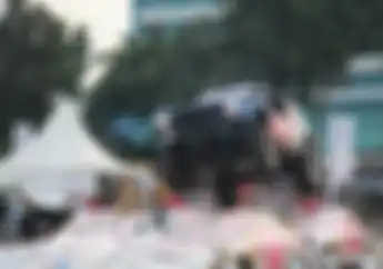 Asyik Banget, Pengunjung Otobursa 2019 Juga Bisa Jajal Jadi Penumpang Gajah Monster