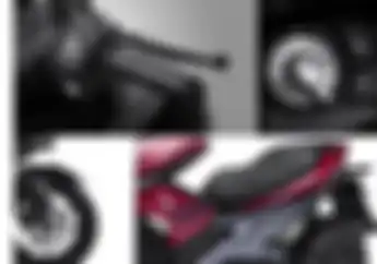 Keren, Tampilan Yamaha Aerox 125 cc Mirip Kakaknya, Desain Lancip Banyak Fitur Menarik