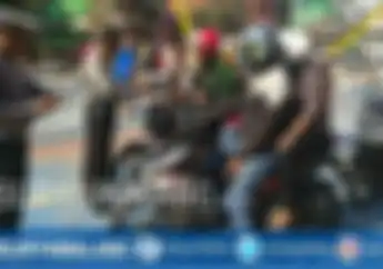 Koplak, Rupa-rupa Cara Pemotor Ngeles Dari Razia Operasi Patuh 2019 di Mojokerto