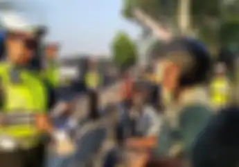 Foto Viral Mertua Terjaring Razia Operasi Patuh 2019, Ini Penjelasan Polisi