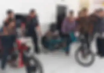 Cuma Modal Rp 6 Juta, Siswa SMK Rakit Motor Kustom Mirip Chopper Jokowi