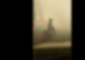 Video Korban Kabut Asap di Kalimantan, Pemotor Menabrak Pohon Sawit Karena Jarak Pandang yang Terbatas