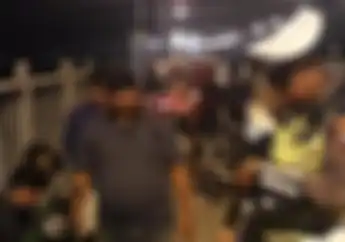 Pemotor Gak Berkutik Polisi Gelar Razia Tengah Malam di Jembatan Suramadu, Puluhan Motor Disita