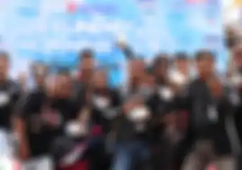 Asyik Banget, Ratusan Bikers Suzuki Gelar Sunday Morning Ride di Banten