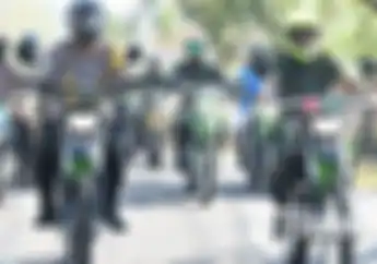 Polisi dan TNI Mendadak Gelar Offroad Gabungan, Datangi Masyarakat Cegah Karhutla   