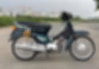 Bikin  Ngiler! Honda Astrea Prima Vietnam  Spidometer Digital dan Sok Ohlins