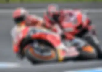 Motor Nyaris Jatuh, Marc Marquez Cetak Rekor Baru di MotoGP Australia 2019