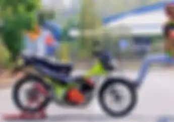 Suzuki Satria Tampil Mewah dan Cerah, Jadi 200 cc Enak Untuk Harian dan Mudik