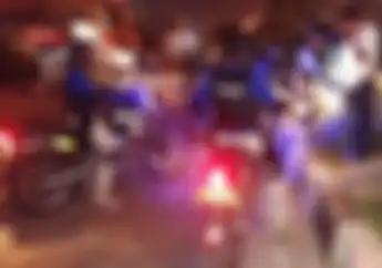 Garang, Video Polisi Naik Motor Trail Tumpas Preman Pemalak Supir Truk di Tanjung Priok