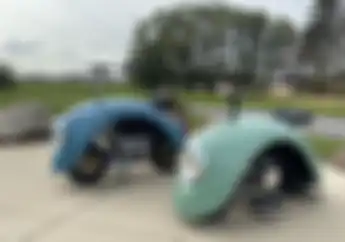 Mirip Kura-kura, Lucunya Motor Volkspod Fendernya Comot Punya VW  Beetle