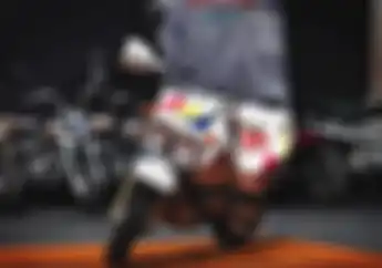 Si Imut Bergaya Pasang Body Kit dan Livery Lawas, Honda Monkey Berkonsep Rally Dakar 1990-an