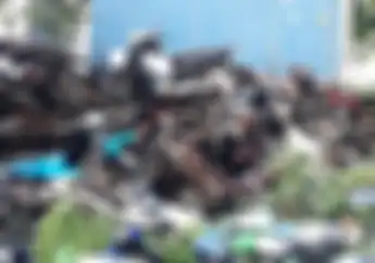Sayang Banget! Kawasaki Ninja 250 dan Ratusan Motor Lain Terbengkalai di Tempat  ini, Ada Yamaha NMAX Gak Ya?