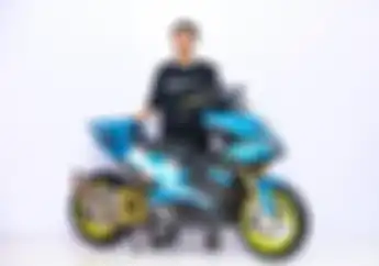 Bodi Berotot, Modifikasi Motor Yamaha Aerox Area Bodi Belakang Jadi Mirip Moge 1.000 cc