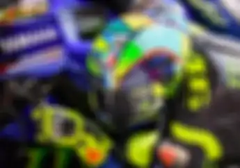 Tanpa Gembar-Gembor, Valentino Rossi Pakai Helm Baru di Tes Pramusim MotoGP 2020 Sepang