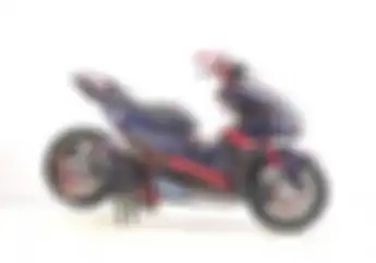 Modifikasi Motor Yamaha Aerox Tambah Berotot, Comot Bodi Motor Sport Kaki-kaki Diupgrade