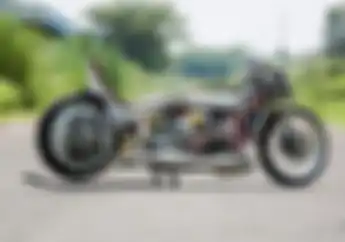 Gendong 2 Mesin! Modifikasi Hedon Ala Drag Bike Kawasaki Ninja R Karya Anak Indonesia