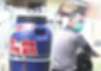 Peduli Wabah Virus Corona, Polisi Ini Modifikasi Honda BeAT Jadi Water Cannon Desinfektan, Pakai Kocek Pribadi