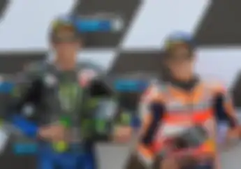 Wuih! Di Balik Perseteruan Panas, Ternyata Marc Marquez Kagum Sama Valentino Rossi