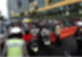 PSBB Makin Ketat Pengendara Motor Tak Pakai Masker Didenda Rp 250 Ribu Sedangkan Pengemudi Mobil 1 Juta Rupiah