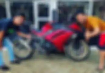 Panji Petualang Rupanya Doyan Modifikasi Motor, Kawasaki Ninja 250 Dibikin Sangar