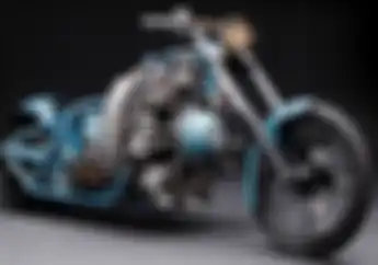 Pemikiran Liar, Modifikasi Motor Chopper Dipasang Mesin Pesawat, Emang Bisa Terbang?
