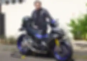 Modifikasi Yamaha MX King 150 Paling Hedon, Full Kaki-kaki Moge Eropa