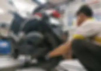 Anjuran Tekanan Angin Ban Motor Matic Ada di Angka Segini, Bikers Simak