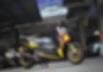 Sultan Nih, Modifikasi Yamaha XMAX Telan Biaya Rp 80 Juta, Pakai Motif Helm Valentino Rossi