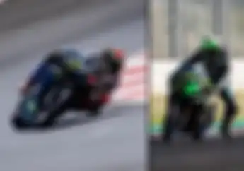 Kok Beda? Pas Latihan Bareng Valentino Rossi dan Muridnya di Sirkuit Misano, Francesco Bagnaia Motornya Lain Sendiri